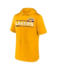 Men's Fanatics Gold Los Angeles Lakers Possession Hoodie T-shirt