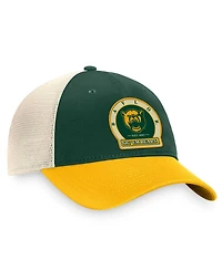 Men's Top of the World Green Baylor Bears Refined Trucker Adjustable Hat
