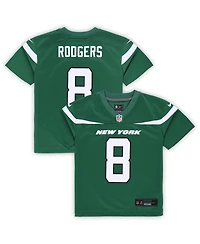 Preschool Boys and Girls Nike Aaron Rodgers New York Jets Alternate Game Jersey