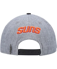 Men's Pro Standard Gray, Black Phoenix Suns Classic Logo Two-Tone Snapback Hat