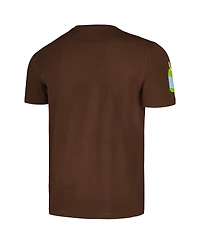 Men's and Women's Freeze Max Brown Rick Morty T-shirt