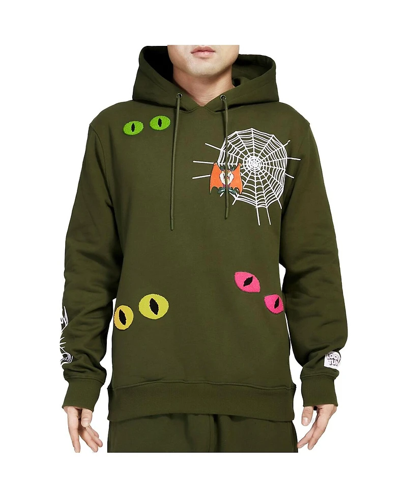Men's and Women's Freeze Max Olive Looney Tunes Taz Dracula Horror Pullover Hoodie