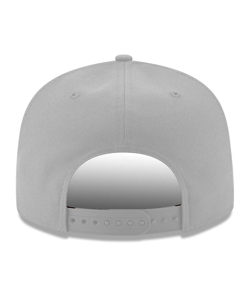 Men's New Era Gray Seattle Sounders Fc Wordmark 9FIFTY Snapback Hat