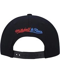 Men's Mitchell & Ness Black Chicago Bulls Day One Snapback Hat