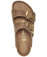 Birkenstock Women's Arizona Big Buckle Oiled Leather Sandals from Finish Line