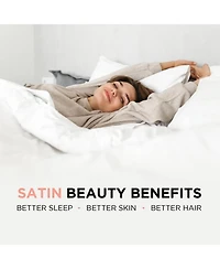 Night Satin Pillowcase & Scrunchies 3 Piece Set