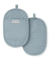 KitchenAid Asteroid Pot Holder 2-Pack Set, 7" x 10"