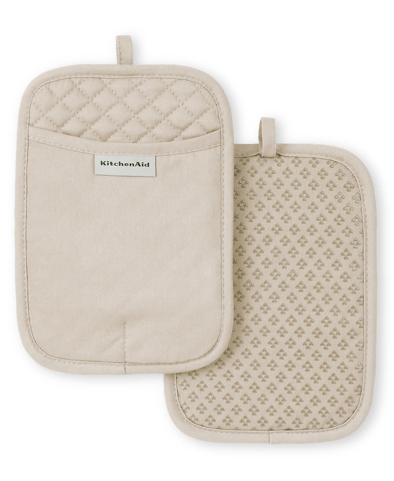 KitchenAid Asteroid Pot Holder 2-Pack Set, 7" x 10"