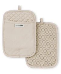 KitchenAid Asteroid Pot Holder 2-Pack Set, 7" x 10"