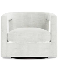 Tycer 33" Fabric Swivel Chair, Created for Macy's