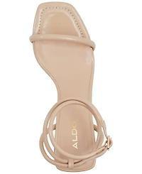 Aldo Women's Dime Strappy Ankle Wrap Dress Sandals