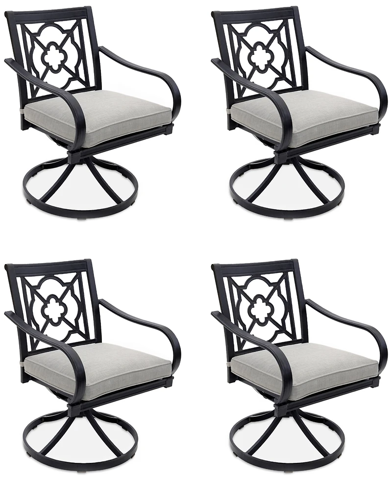 St Croix Outdoor -pc Swivel Chair Bundle Set