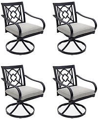 St Croix Outdoor -pc Swivel Chair Bundle Set