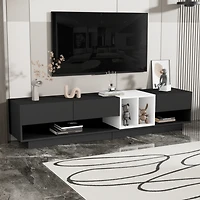 Simplie Fun Stylish Tv Stand with Perfect Storage for 80" TVs