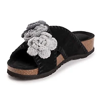 Muk Luks Women's Penelope Cross Strap Sandal