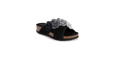 Muk Luks Women's Penelope Cross Strap Sandal