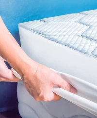 Vibe Cooling Quilted Memory Foam Mattress Pad