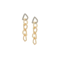 Sohi Women's Link Drop Earrings
