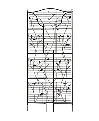 Glitzhome 52" H 4-Tiered Rectangular Metal Shelf Plant Stand or Storage Rack