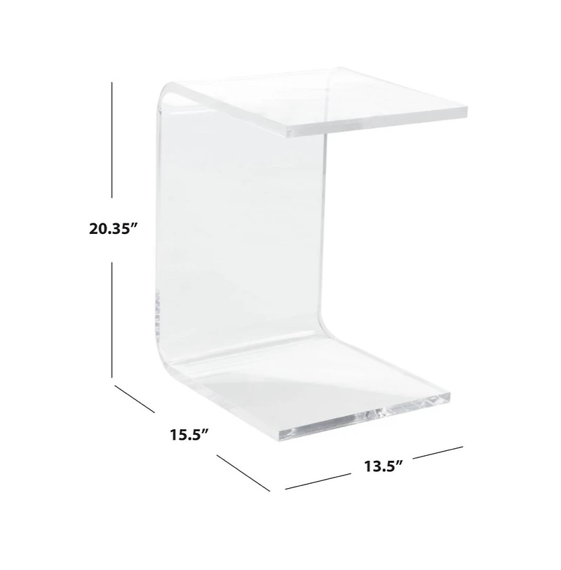 Upton Acrylic Side Table