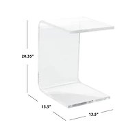 Upton Acrylic Side Table