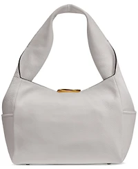 Donna Karan New York Amagansett Soft-Rolled Leather Shoulder with Sculpted Magnet Closure