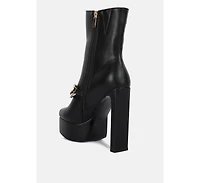 bambini high platform boots