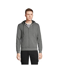 Lands' End Men's Serious Sweats Full Zip High Pile Fleece Hoodie