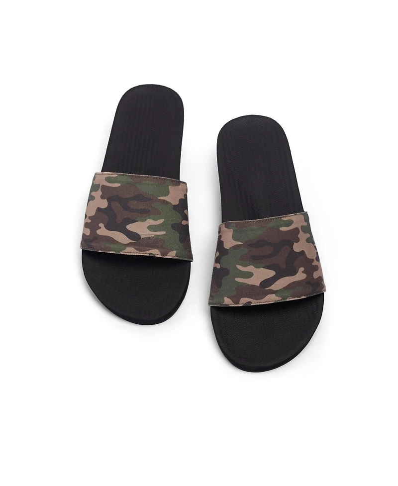 Indosole Women's Slide Camo