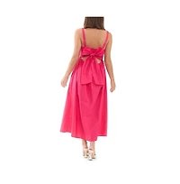 Ripe Maternity Tamara Tie Back Dress Hot Pink