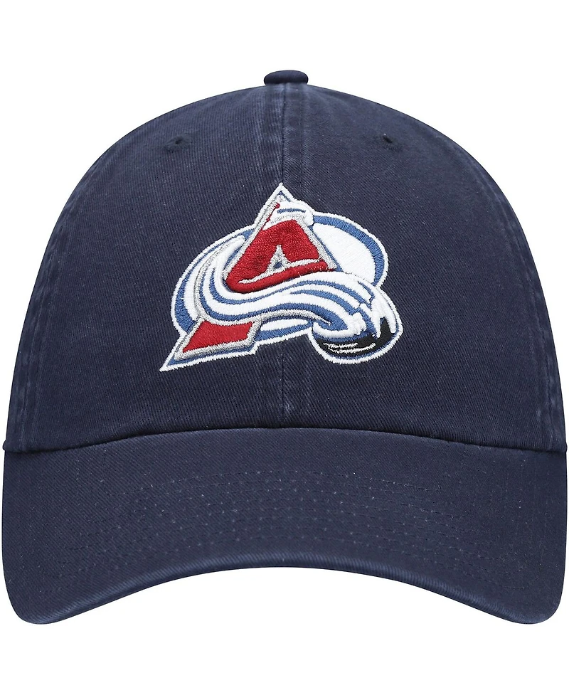 Men's '47 Brand Navy Colorado Avalanche Team Clean Up Adjustable Hat