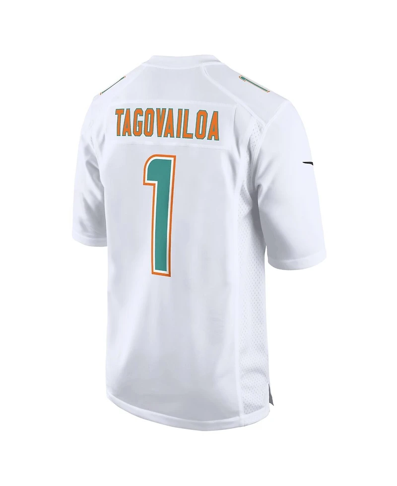 Men's Nike Tua Tagovailoa White Miami Dolphins Fashion Game Jersey