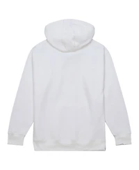 Men's Mitchell & Ness x Tats Cru White Philadelphia 76ers Hardwood Classics Brick Pullover Hoodie