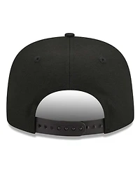 Men's New Era Black Austin Fc Script Golfer Adjustable Hat