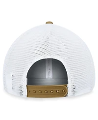 Men's Fanatics Black, White Vegas Golden Knights Fundamental Adjustable Hat