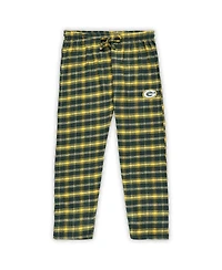 Women's Concepts Sport Green Bay Packers Plus Badge T-shirt and Flannel Pants Sleep Set