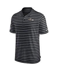 Men's Nike Black Baltimore Ravens 2022 Sideline Lock Up Victory Performance Polo Shirt