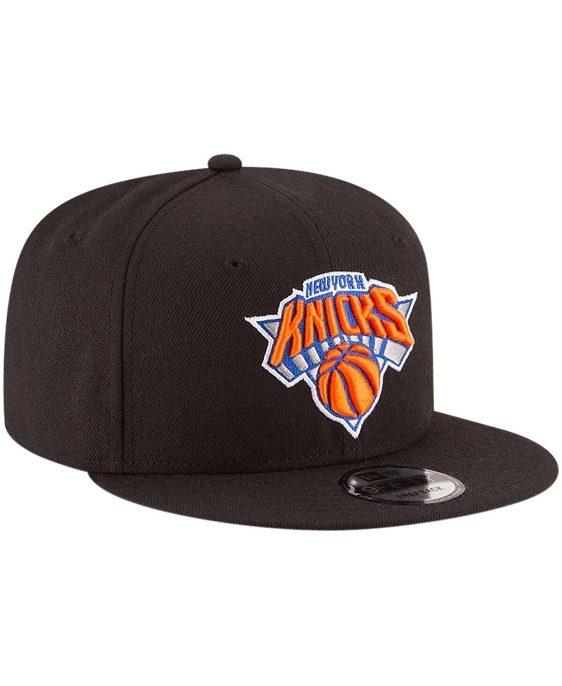 Men's New Era New York Knicks Official Team Color 9FIFTY Snapback Hat