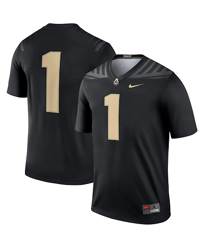 Men's Nike #1 Black Purdue Boilermakers Legend Jersey