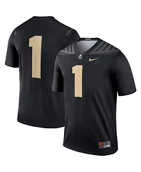 Men's Nike #1 Black Purdue Boilermakers Legend Jersey