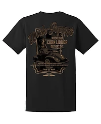 Men's Team Nascar Black Uncle Pappy Tri-Blend T-shirt