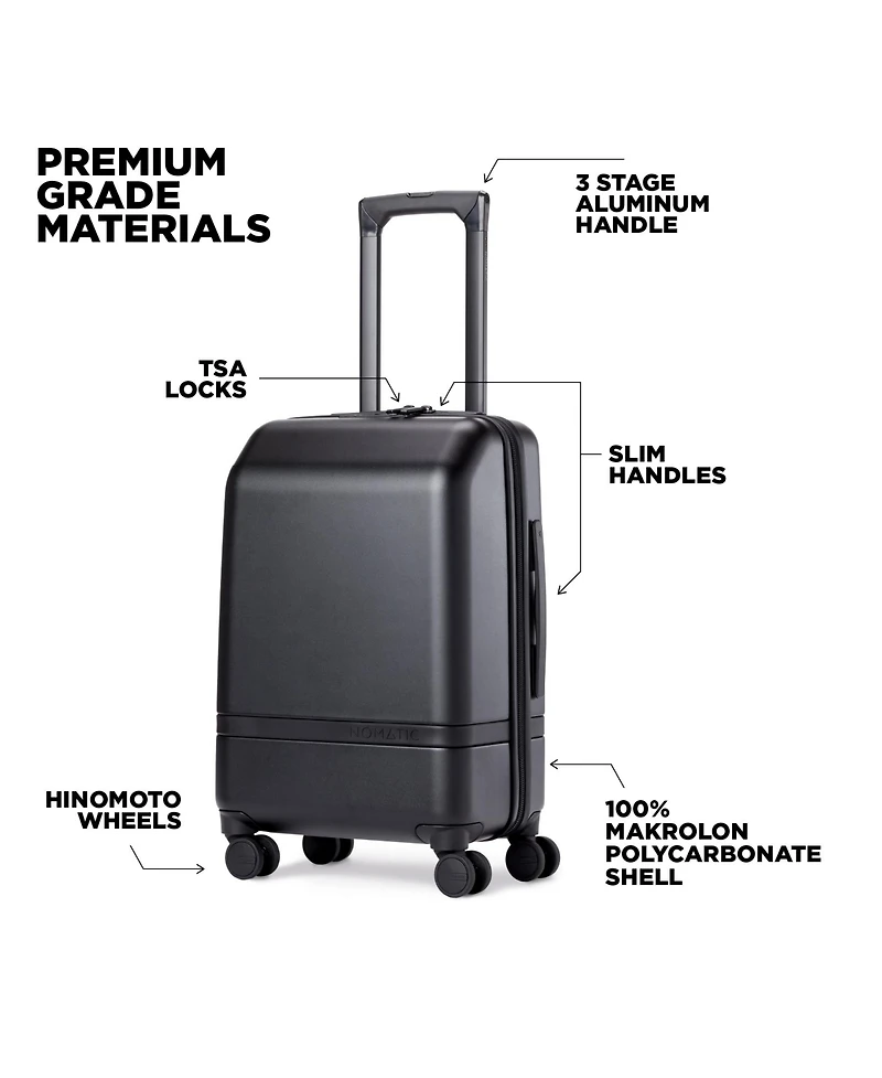 Nomatic Carry-On classic - Hardside Spinner Wheel Luggage - 22 Inch