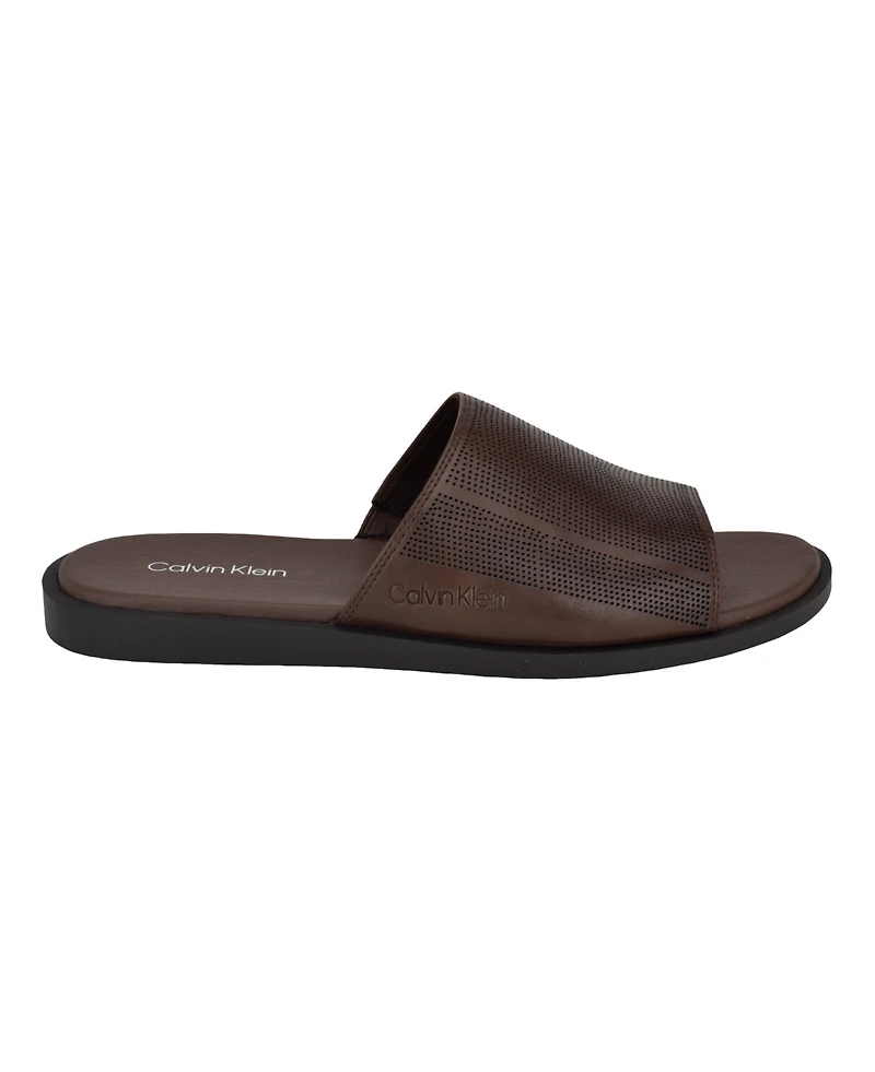 Calvin Klein Men's Espar Casual Slip-On Sandals
