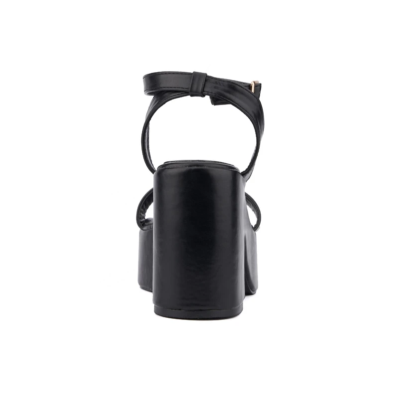 Olivia Miller Women's Charmer Platform Heel Sandal