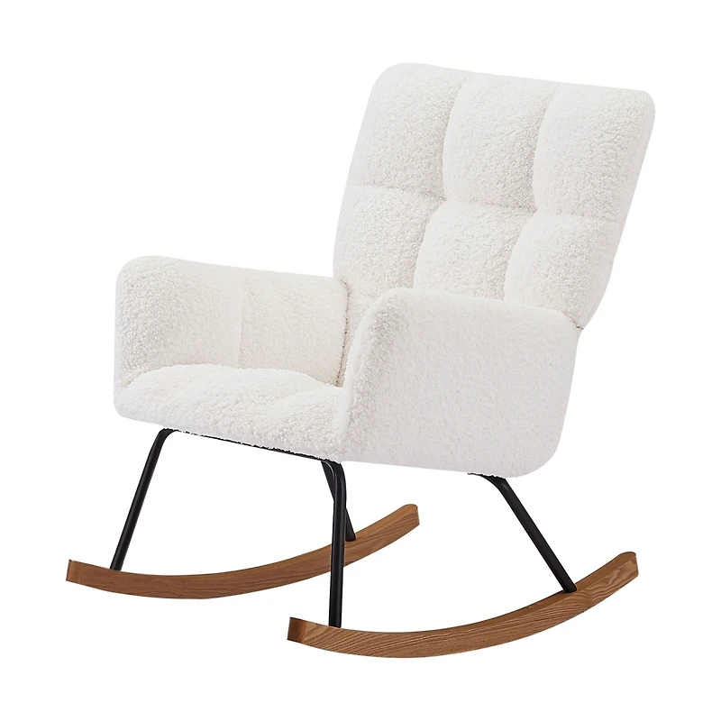 Streamdale Rocking Chair with High Backrest for Nursing