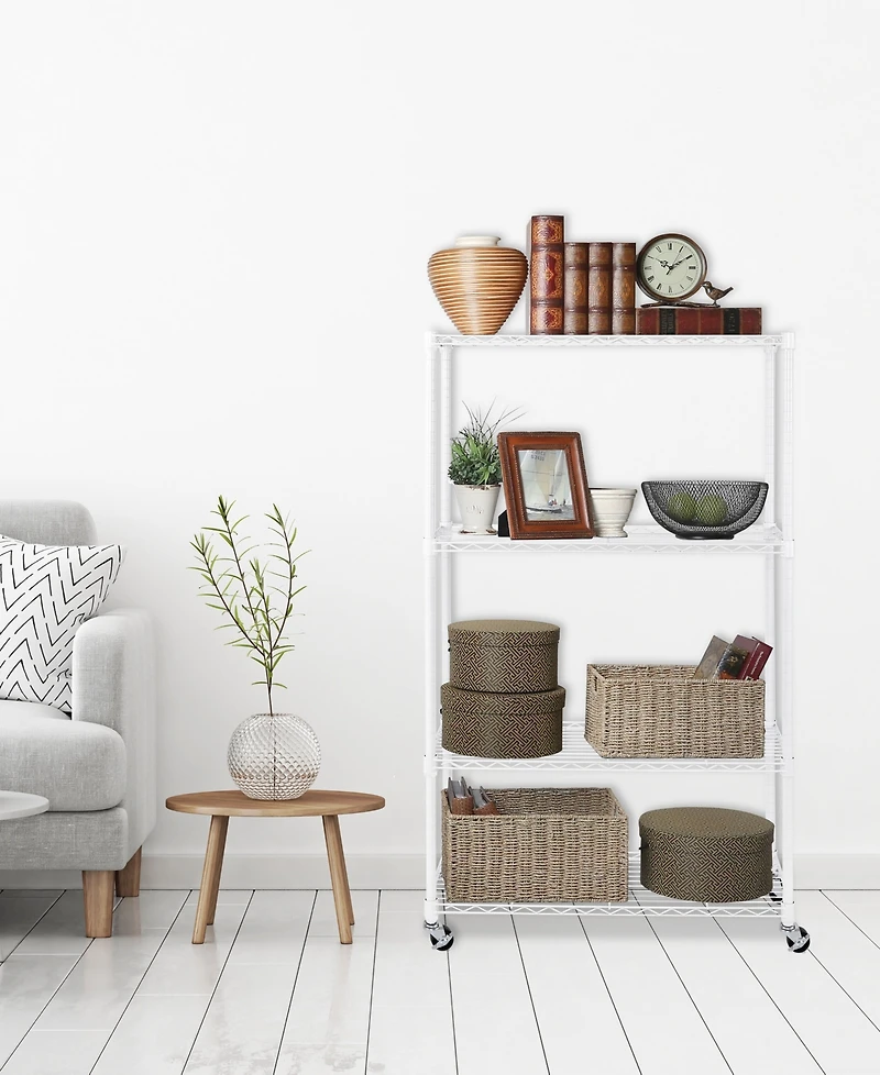 Seville Classics UltraDurable -Tier Nsf Steel Wire Shelving System