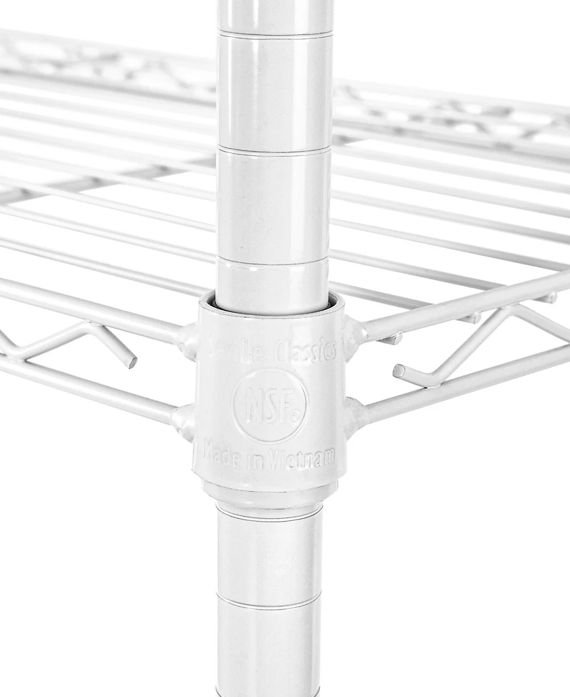 Seville Classics UltraDurable 5-Tier Nsf Steel Wire Shelving System