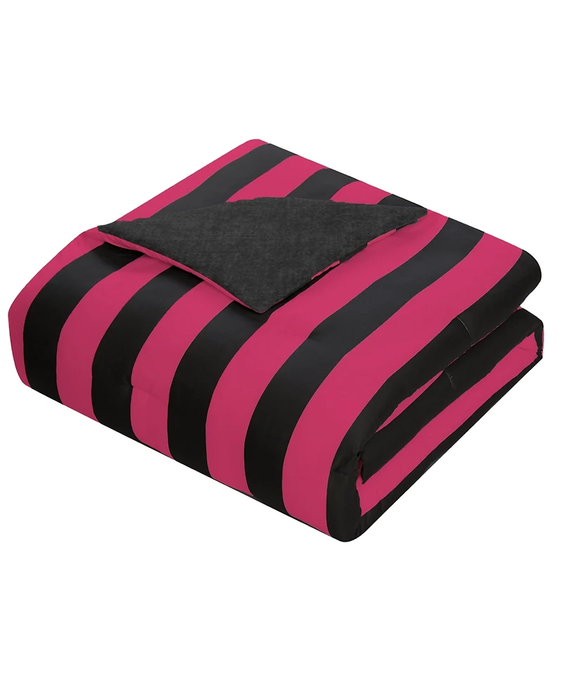 Juicy Couture Cabana Stripe Reversible 6-Pc. Comforter Set, Full/Queen