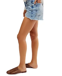Free People Women's Now Or Never Denim Shorts