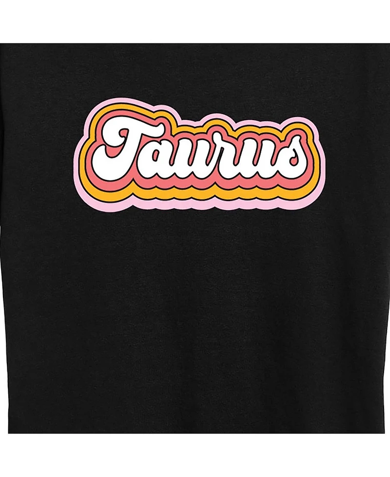 Hybrid Apparel Trendy Plus Astrology Taurus Graphic T-shirt